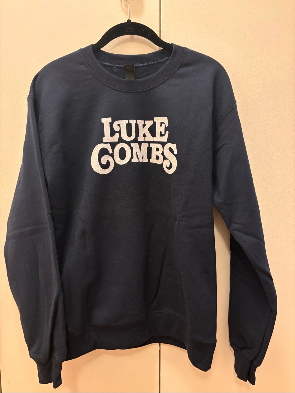 Luke Combs Navy Crewneck Sweater